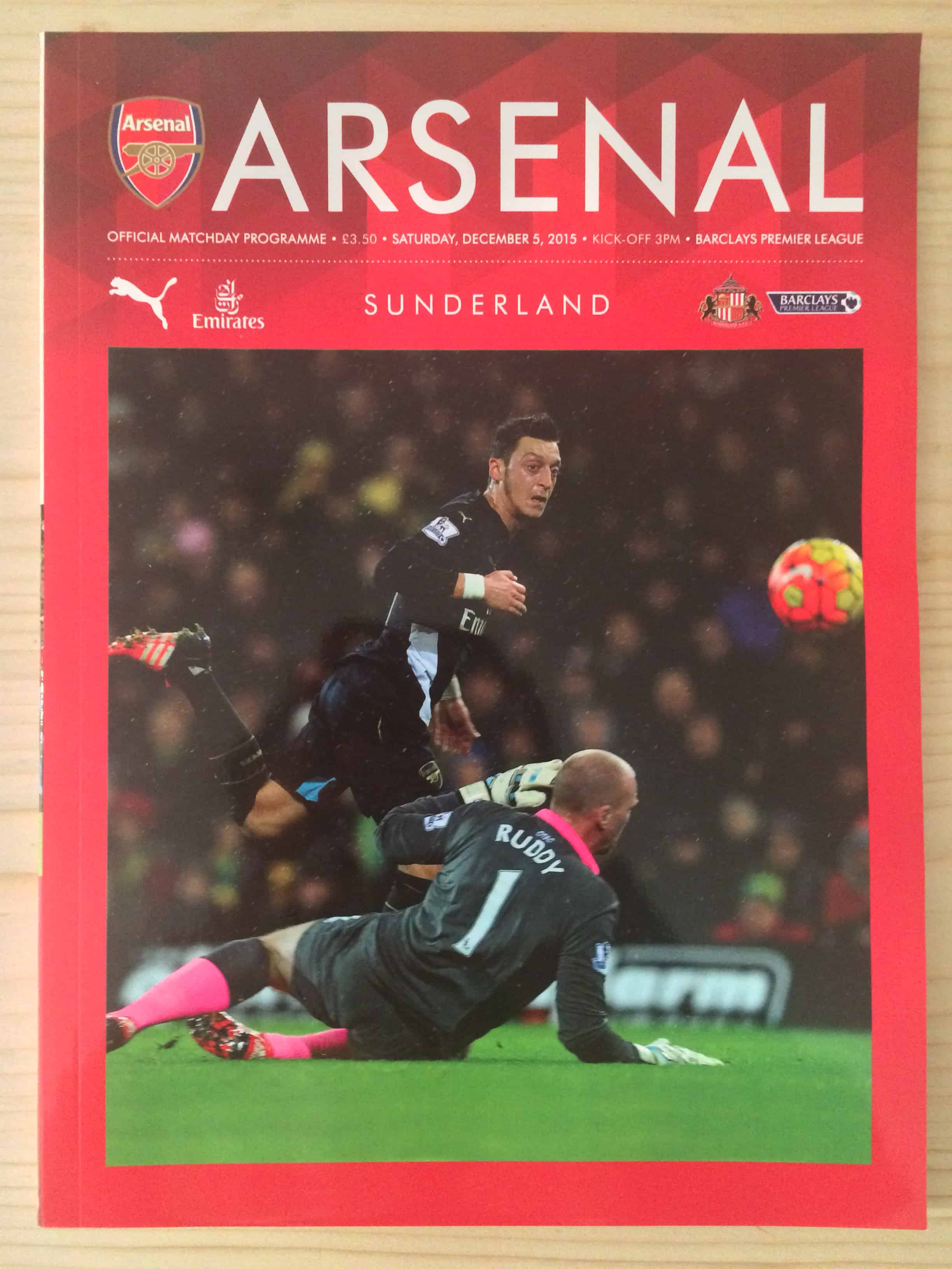 Arsenal FC v Sunderland FC